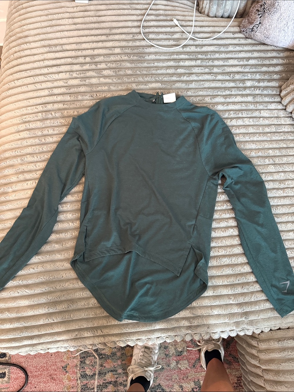 Gymshark open elbow long sleeve